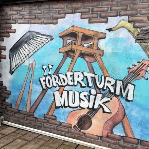 Förderturm Musik Graffiti – Musikproduktionen aus dem Förderturm Tonstudio